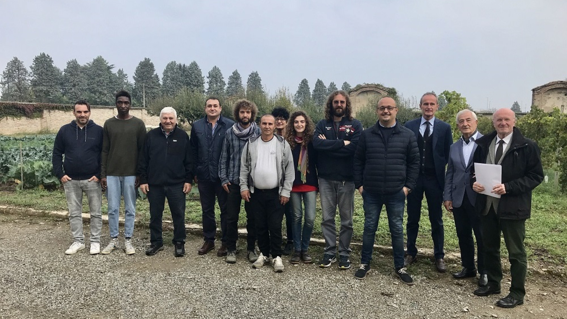Gli ospiti della comunità di cura diventano apprendisti agricoltori
