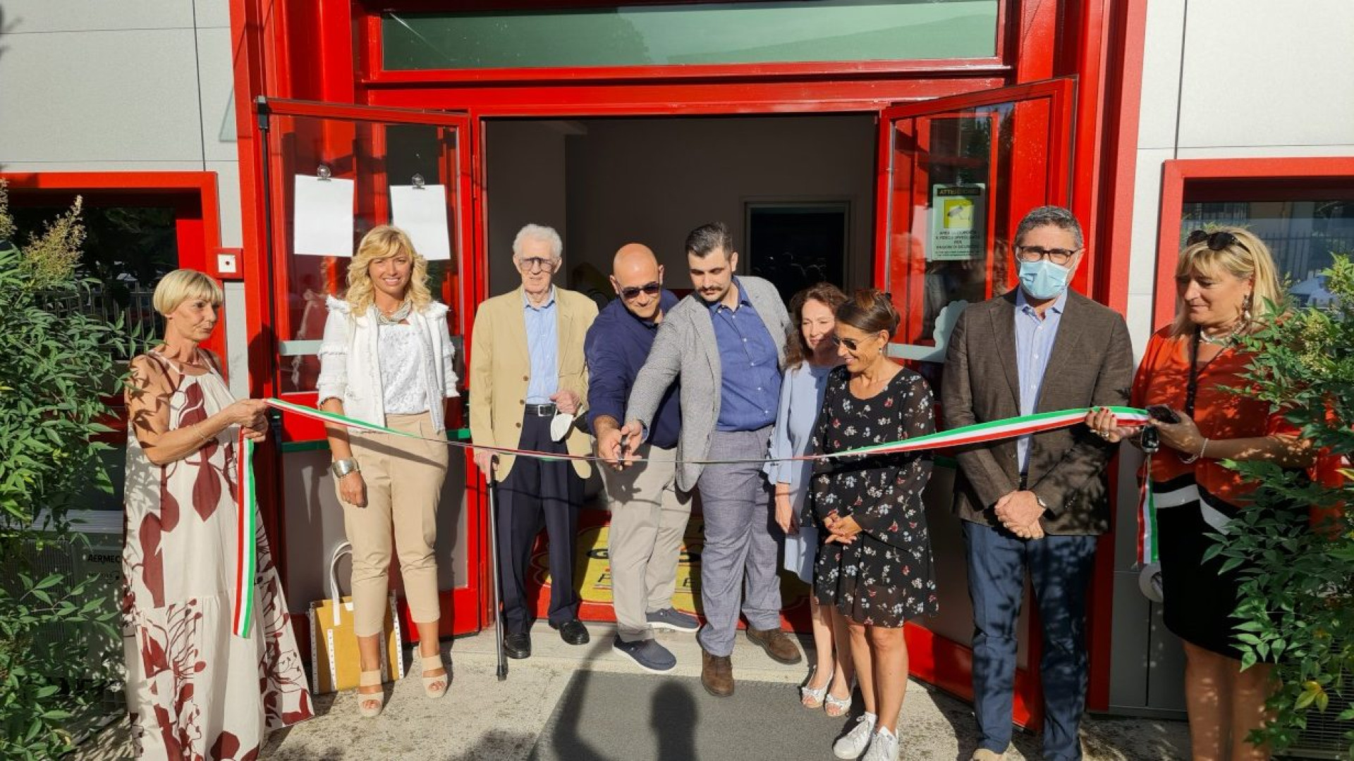 Il pastificio Groppi si regala un nuovo stabilimento a La Verza. Il taglio del nastro