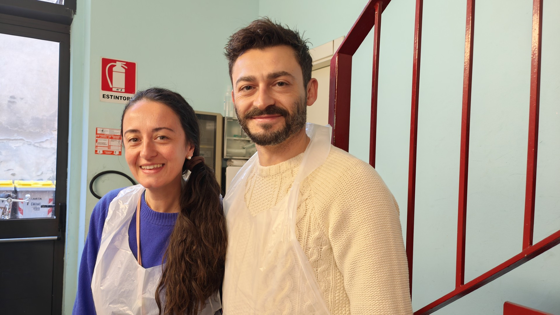 Pranzo alla Caritas, Lorenzo e Claudia: "Il nostro Natale donato a chi ha bisogno"