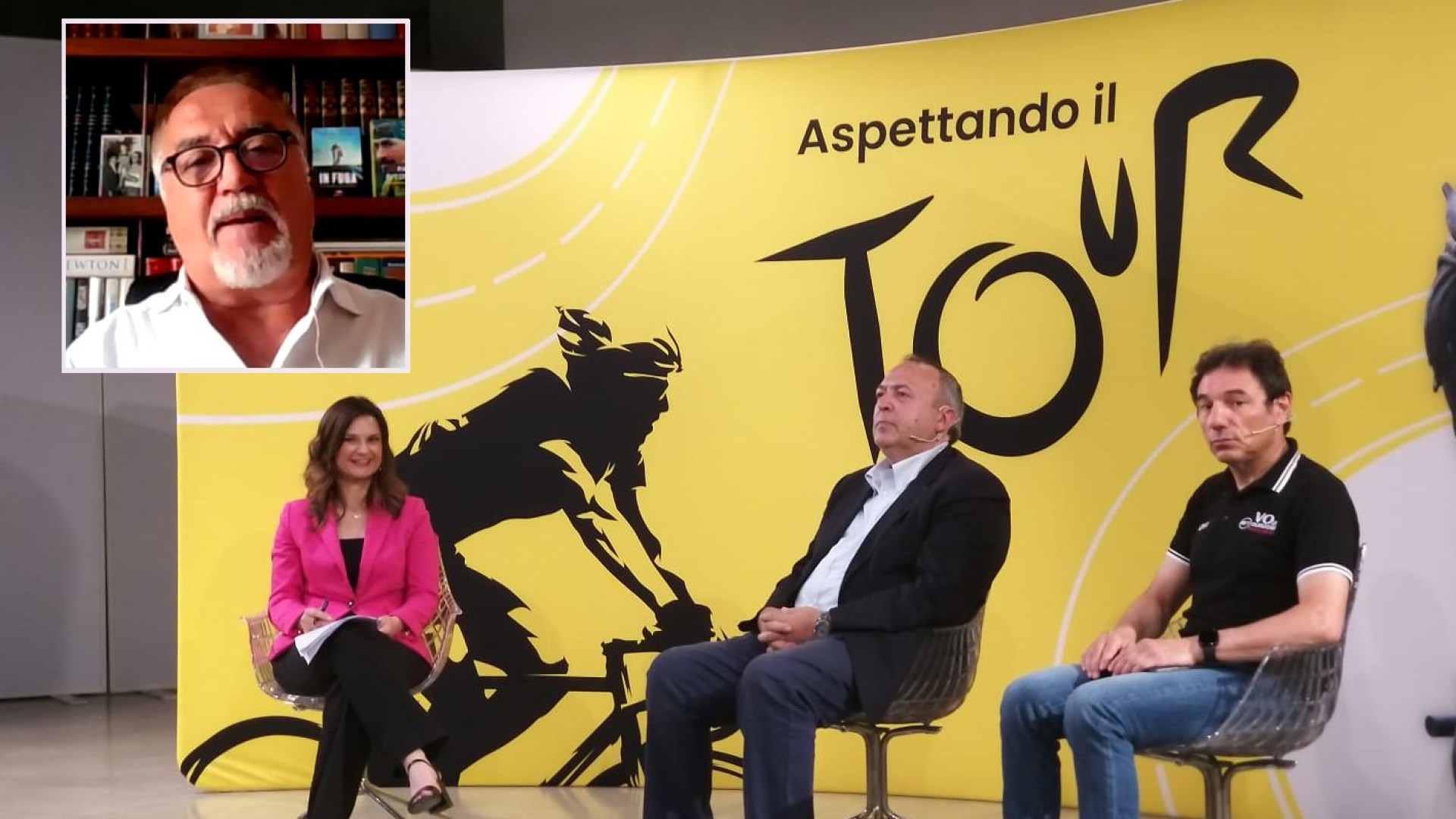 Le emozioni del Tour in diretta su Telelibertà, De Zan: "Bravissima Piacenza"