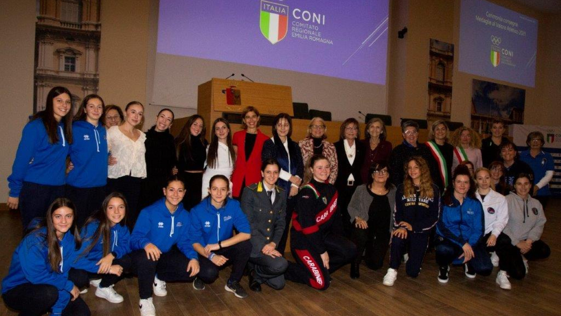 Il Coni premia il valore atletico a Palazzo Gotico: nove i medagliati piacentini