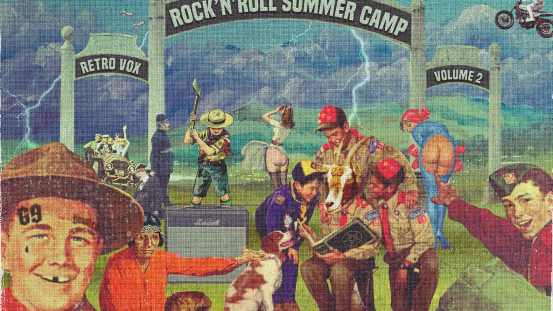 Rock’n’roll Summer Camp: il ruggito nella compilation incisa all’Elfo Studio