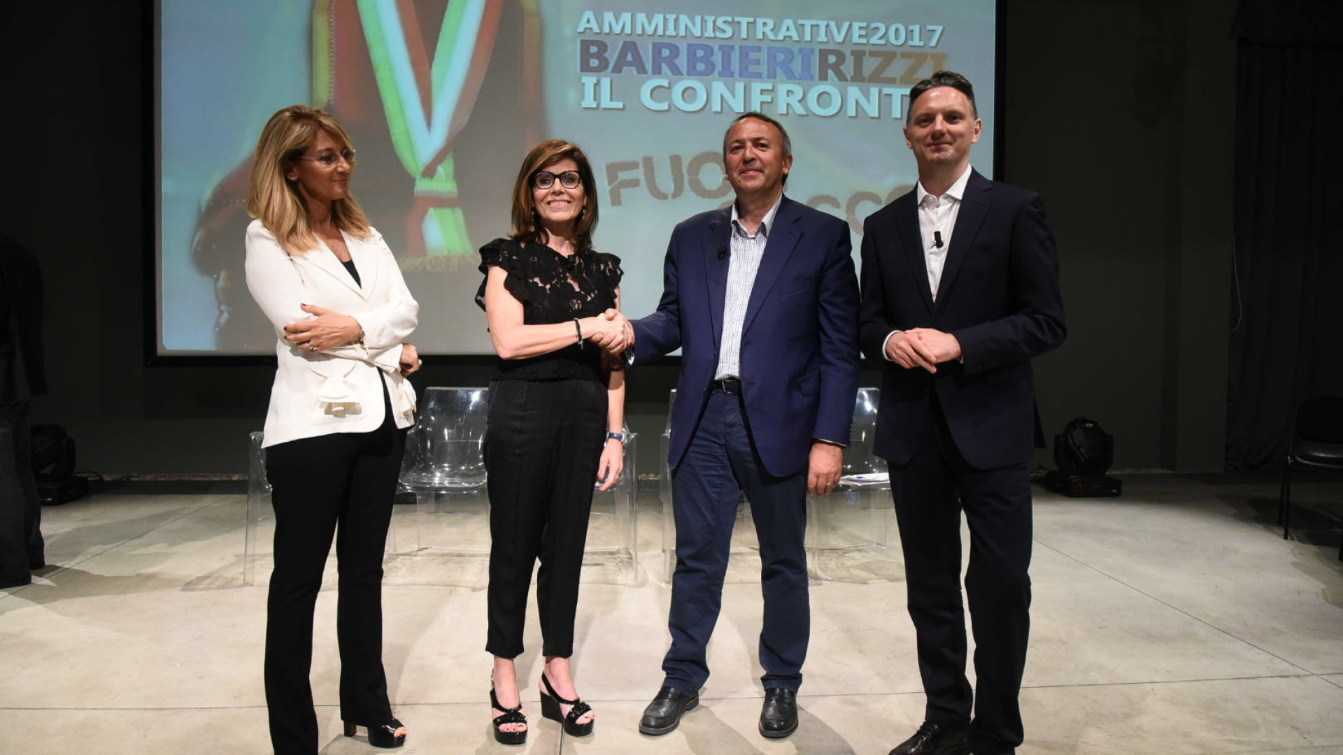 Candidati a Telelibertà. Barbieri: "Sicurezza e attrattività" Rizzi: "Benessere diffuso e welfare"