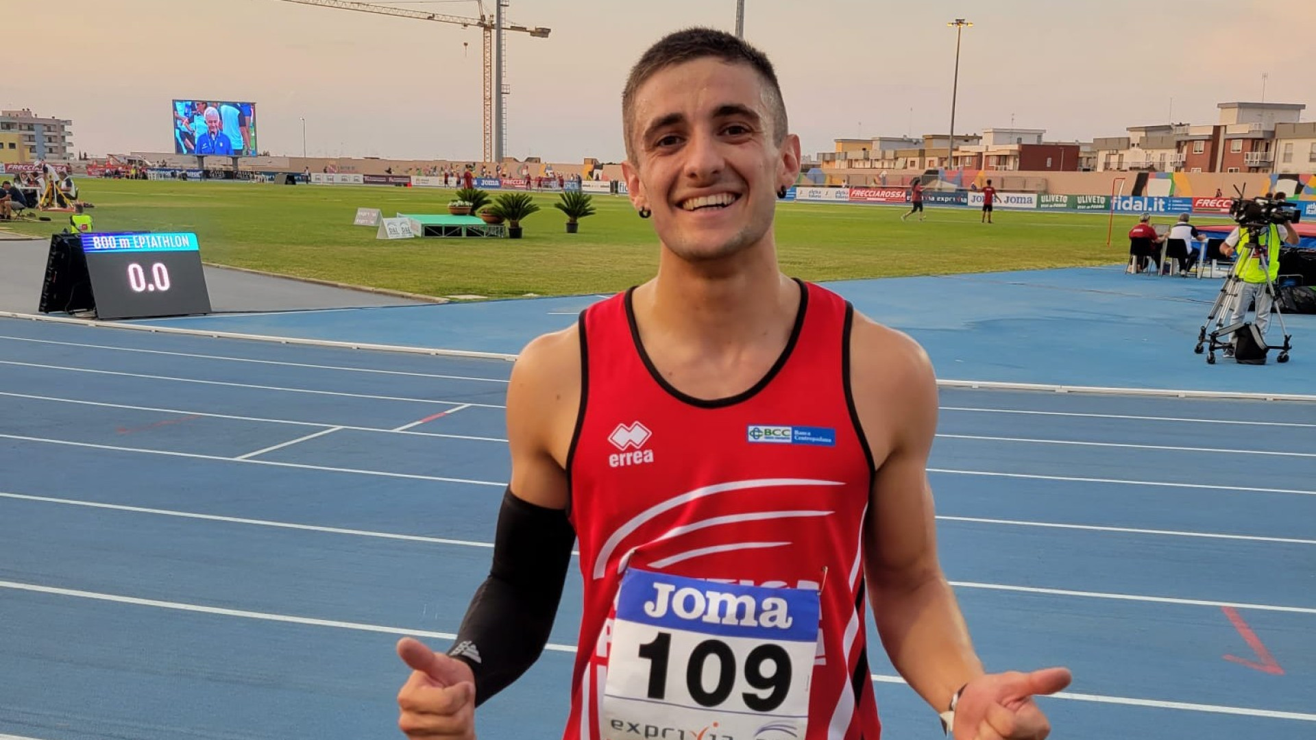 Super Lorenzo Cesena, bronzo nei 400 ostacoli agli assoluti di atletica di Molfetta