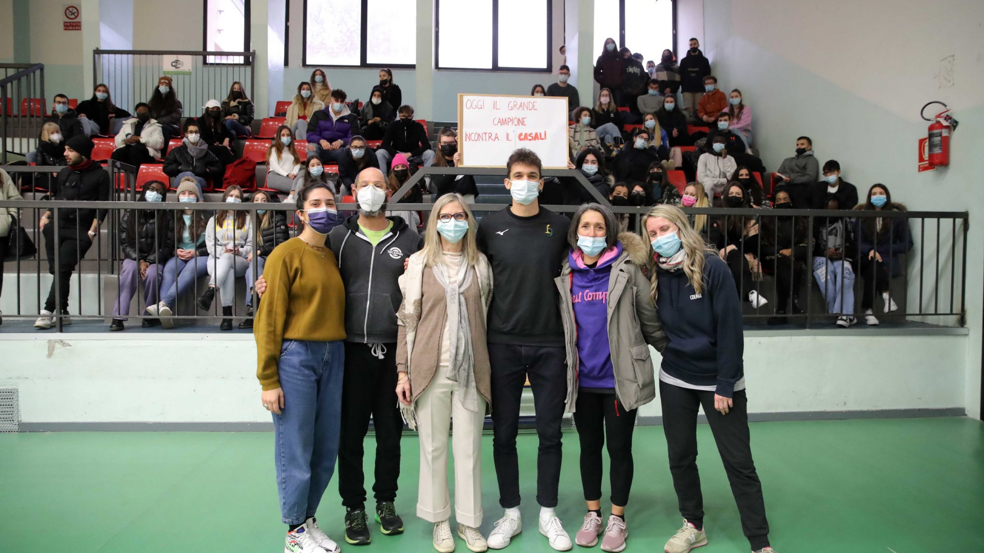 Dallavalle agli studenti: "Chi segue la carriera sportiva non trascuri mai la scuola"