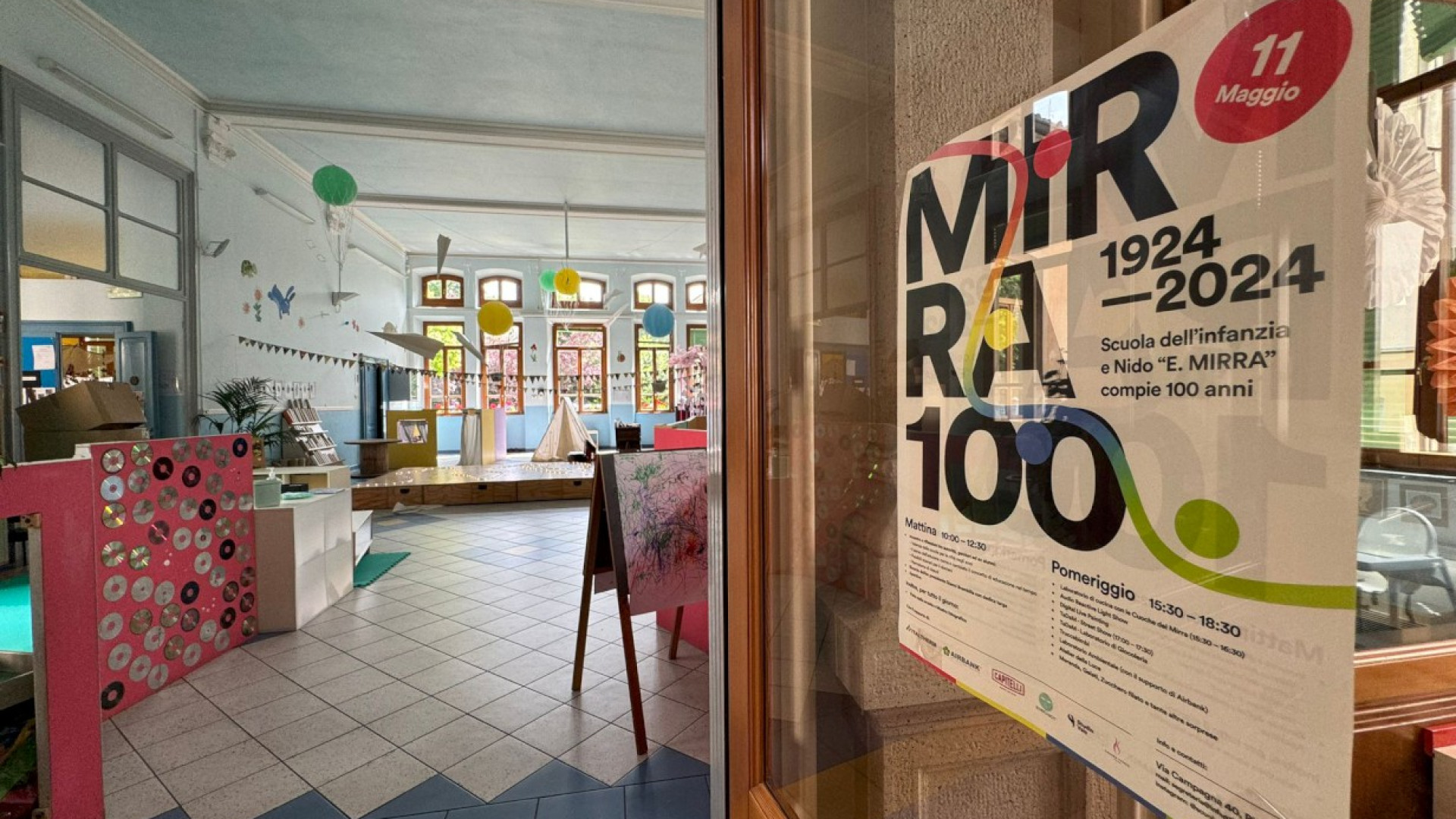 Asilo Mirra, in servizio una volontaria in affiancamento al personale educativo