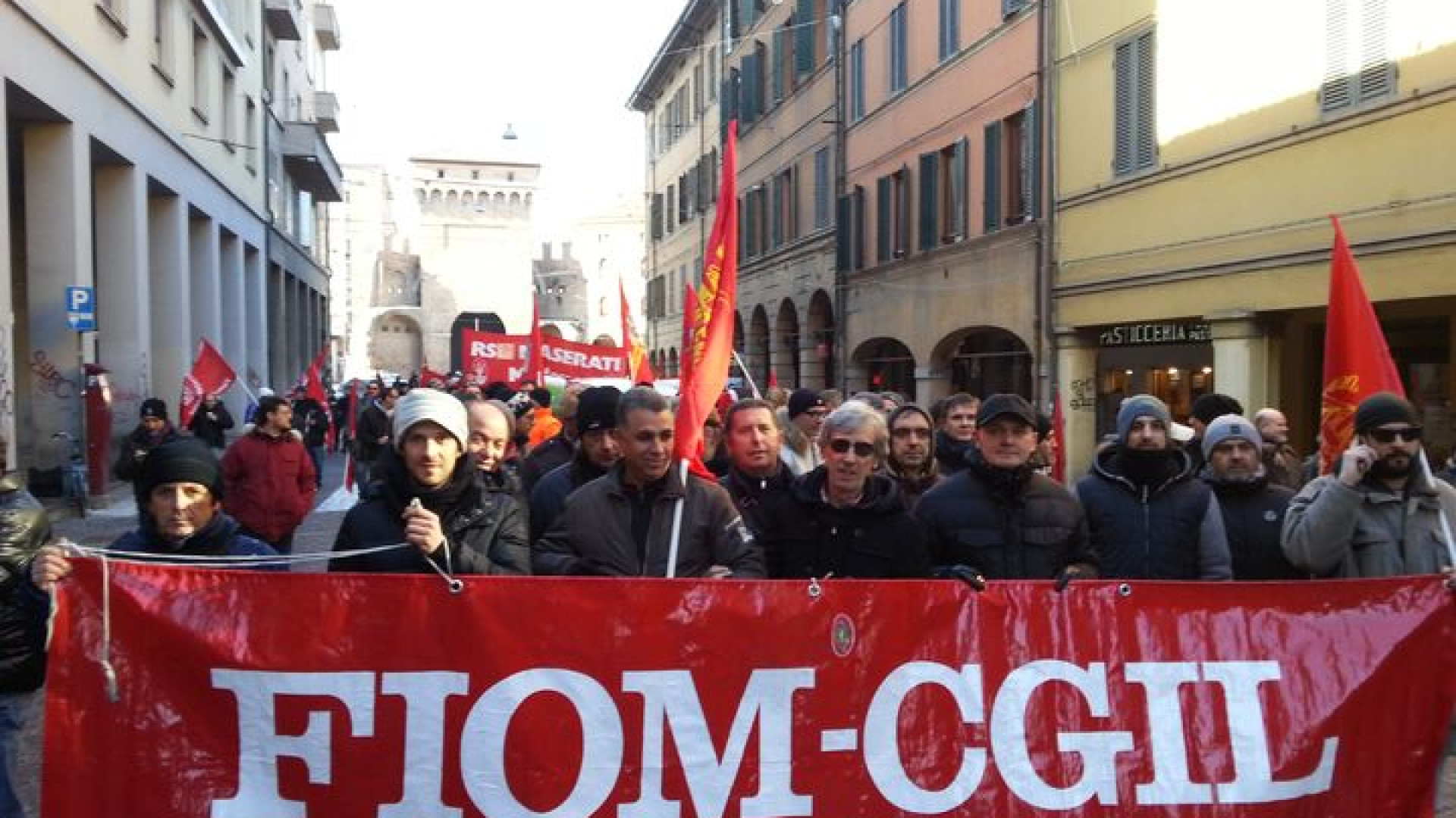 Fiom, sciopero e manifestazione a Bologna. Presente una delegazione piacentina