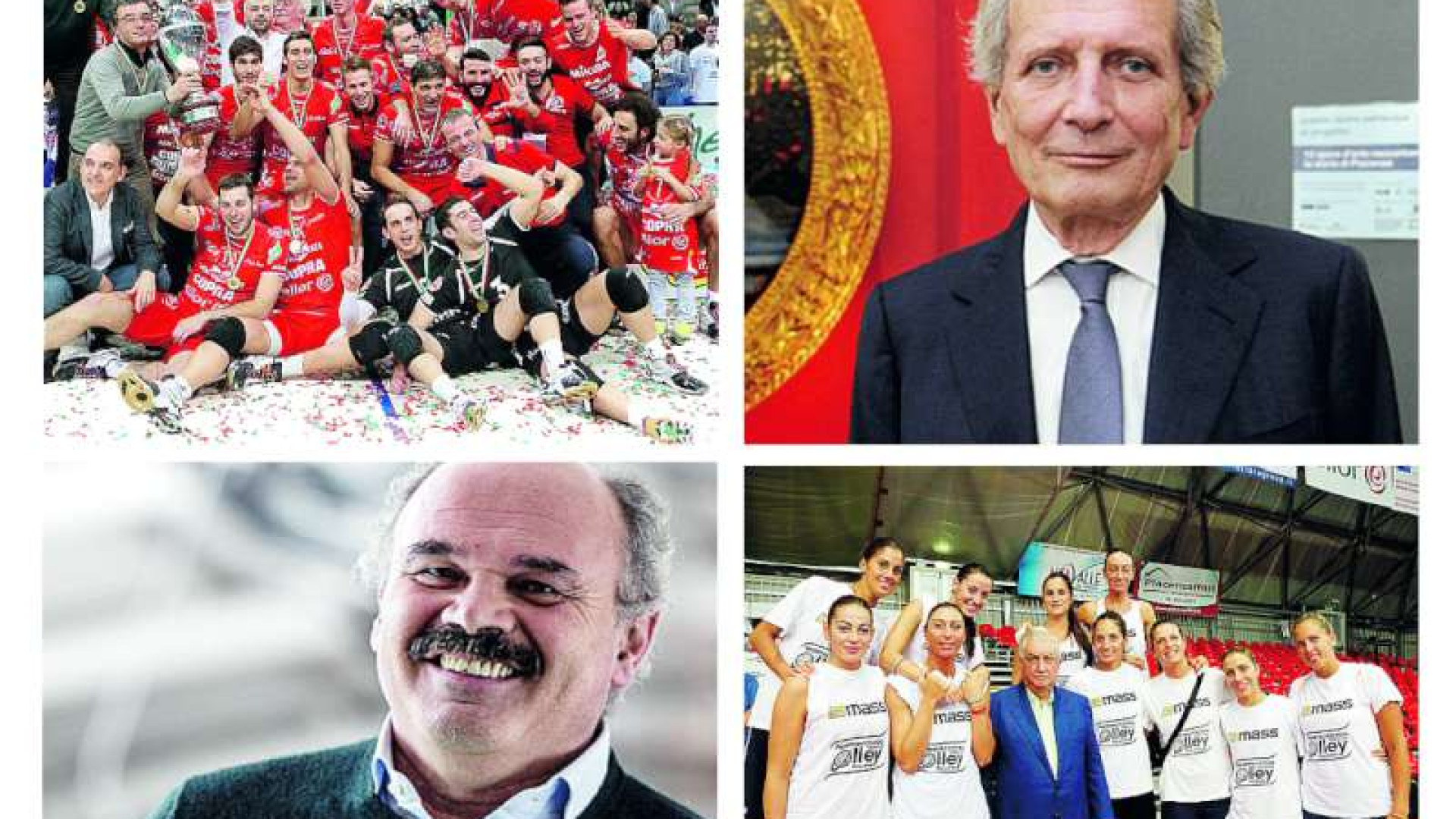 Coppa d'oro, l'eccellenza del volley piacentino tra i quattro premiati