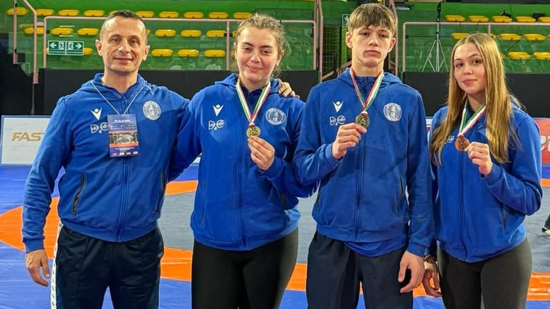 Tre bronzi per i giovani del Judo Shiai ai Campionati italiani di lotta stile libero