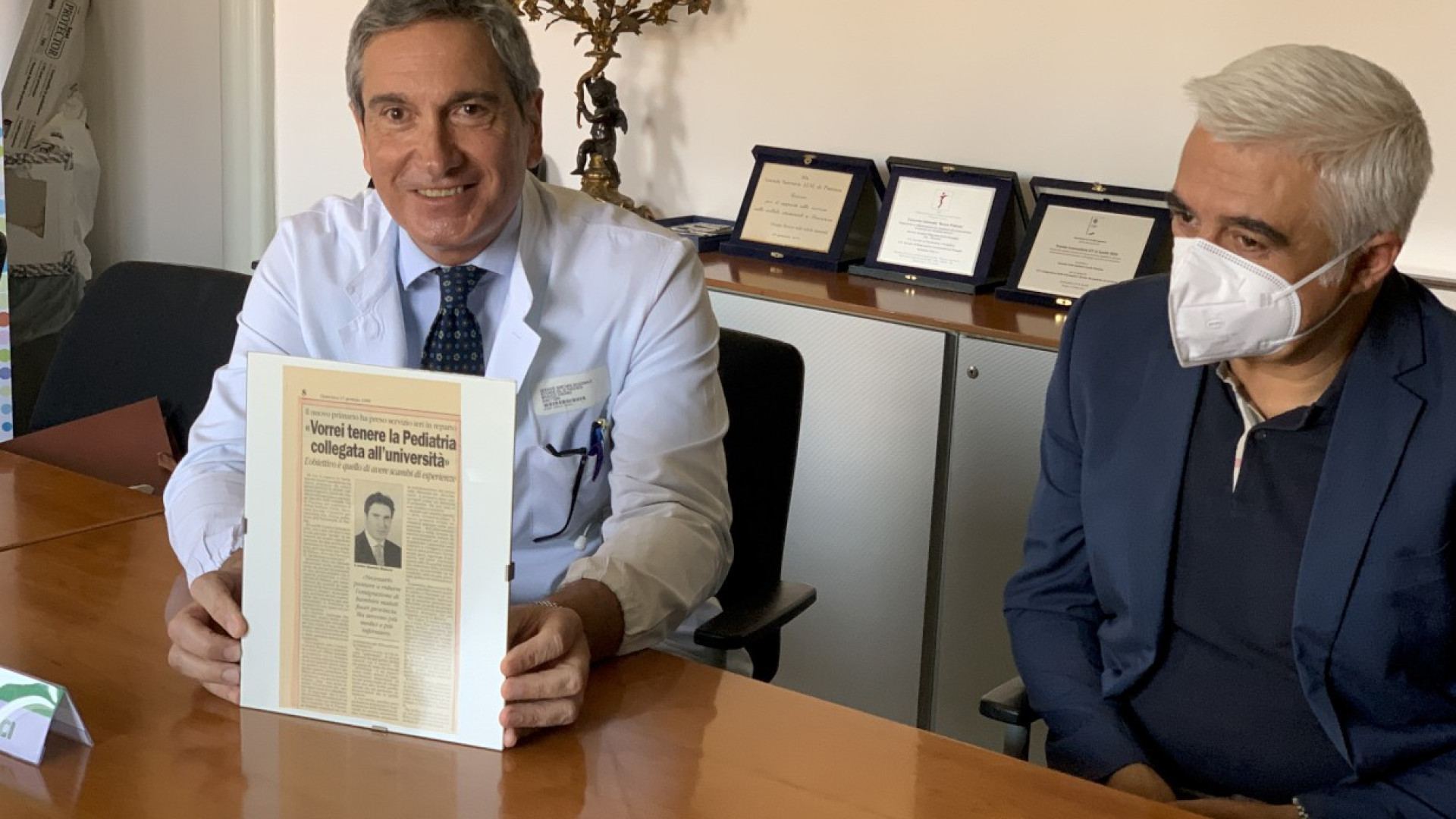 In Pediatria cinque specializzandi. Biasucci: "Un obiettivo che avevo dal '99"
