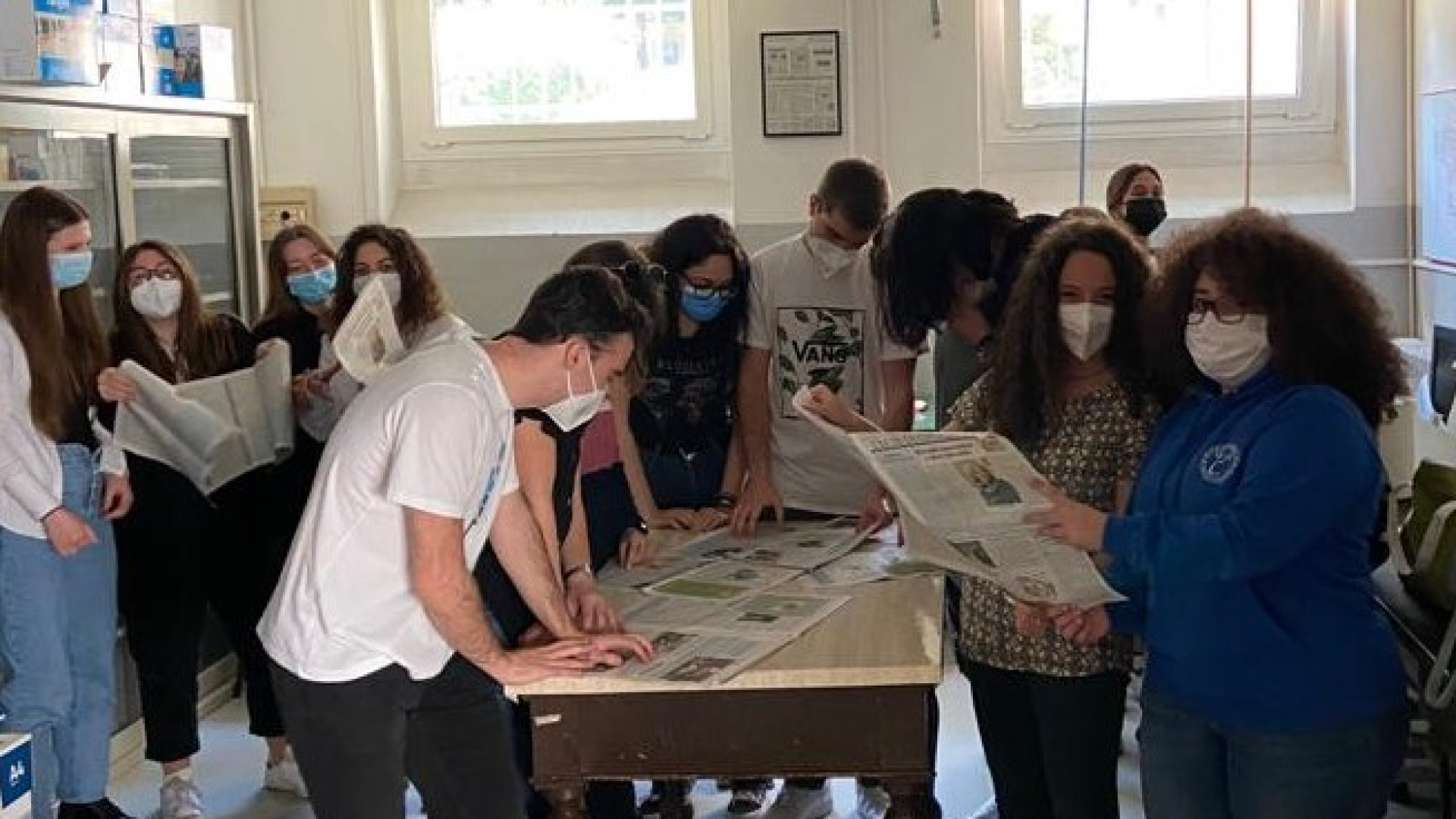 Giornali scolastici: oggi in omaggio con Libertà  le otto pagine di  "L'eco di Giulia"