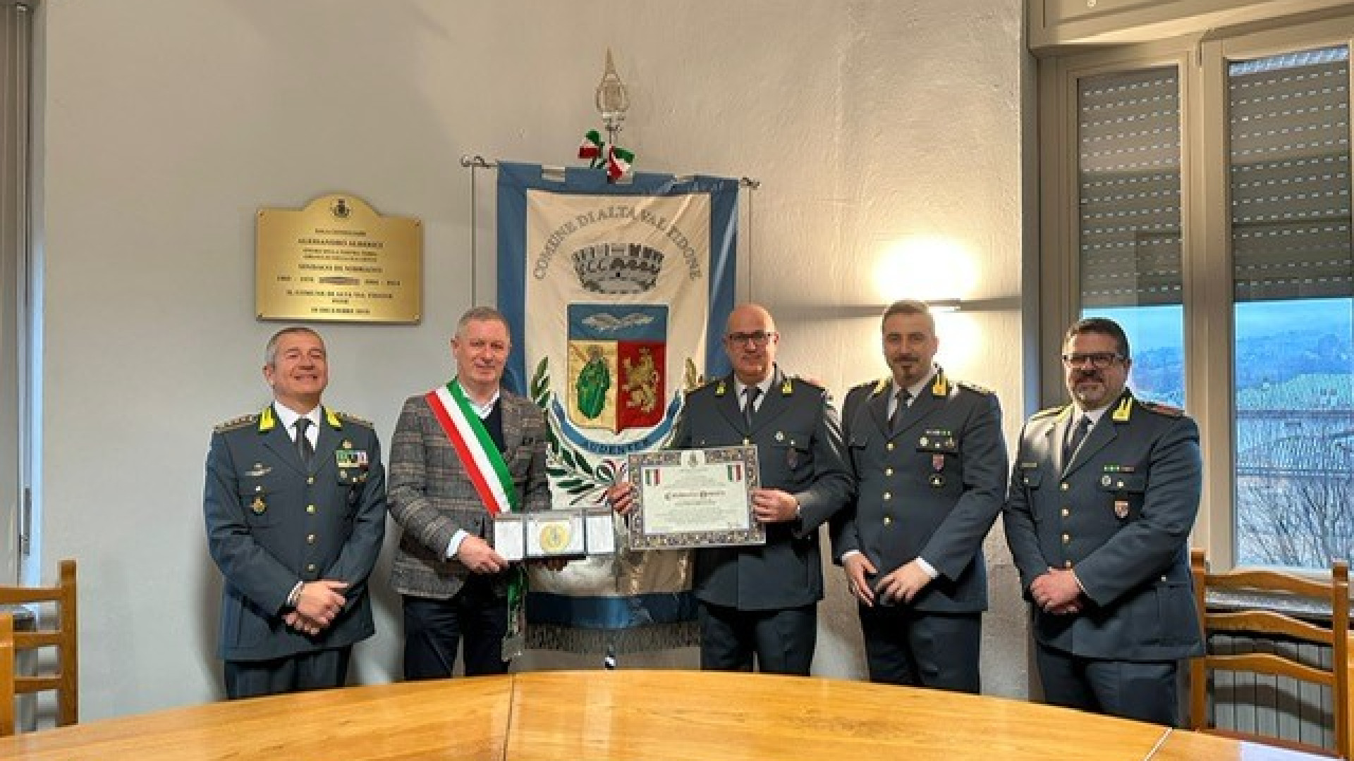 Alta Val Tidone: cittadinanza onoraria all’ex comandante delle fiamme gialle Forteleoni