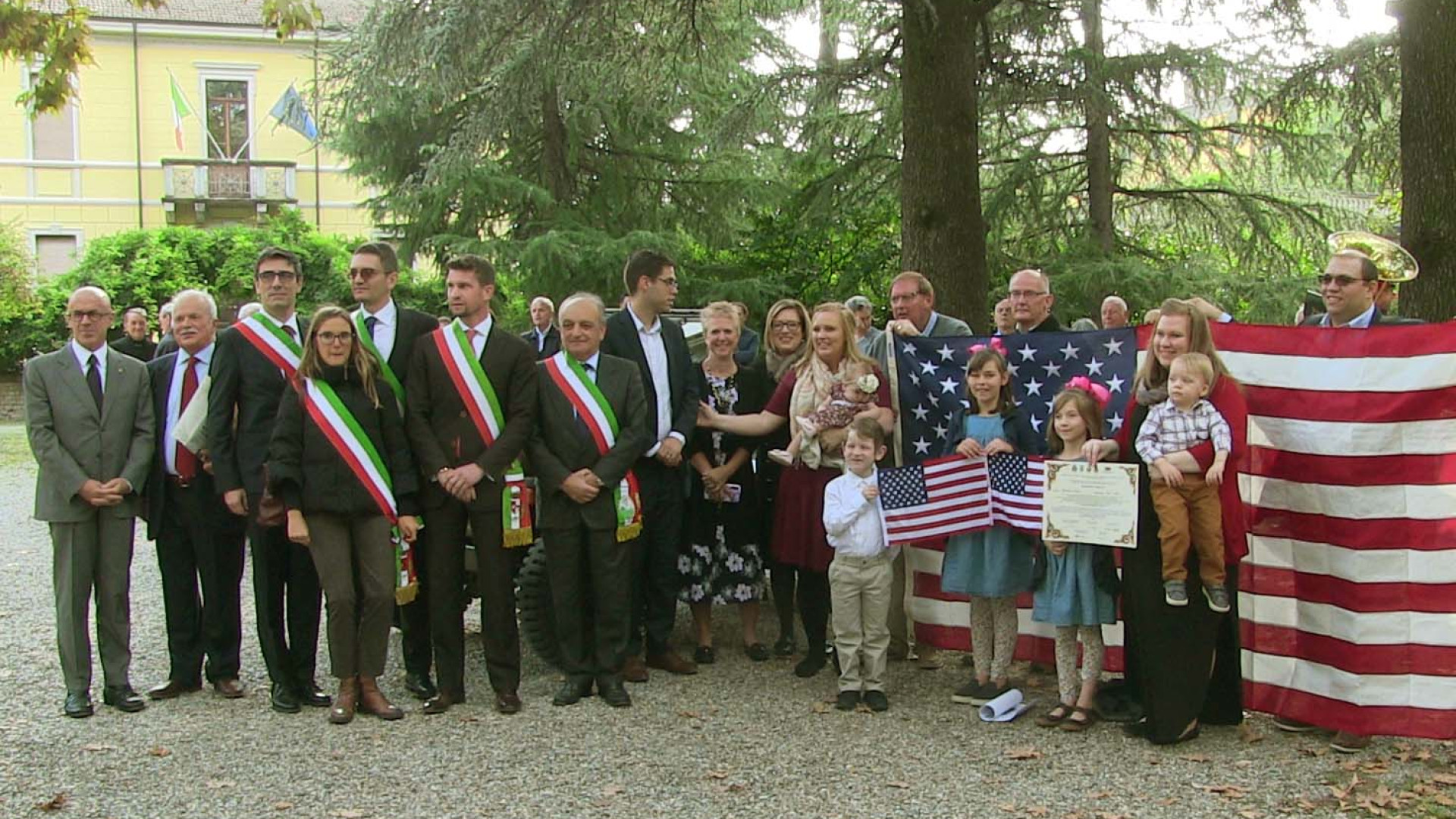 Liberarono Pontedellolio dai nazisti: cerimonia per i soldati angloamericani