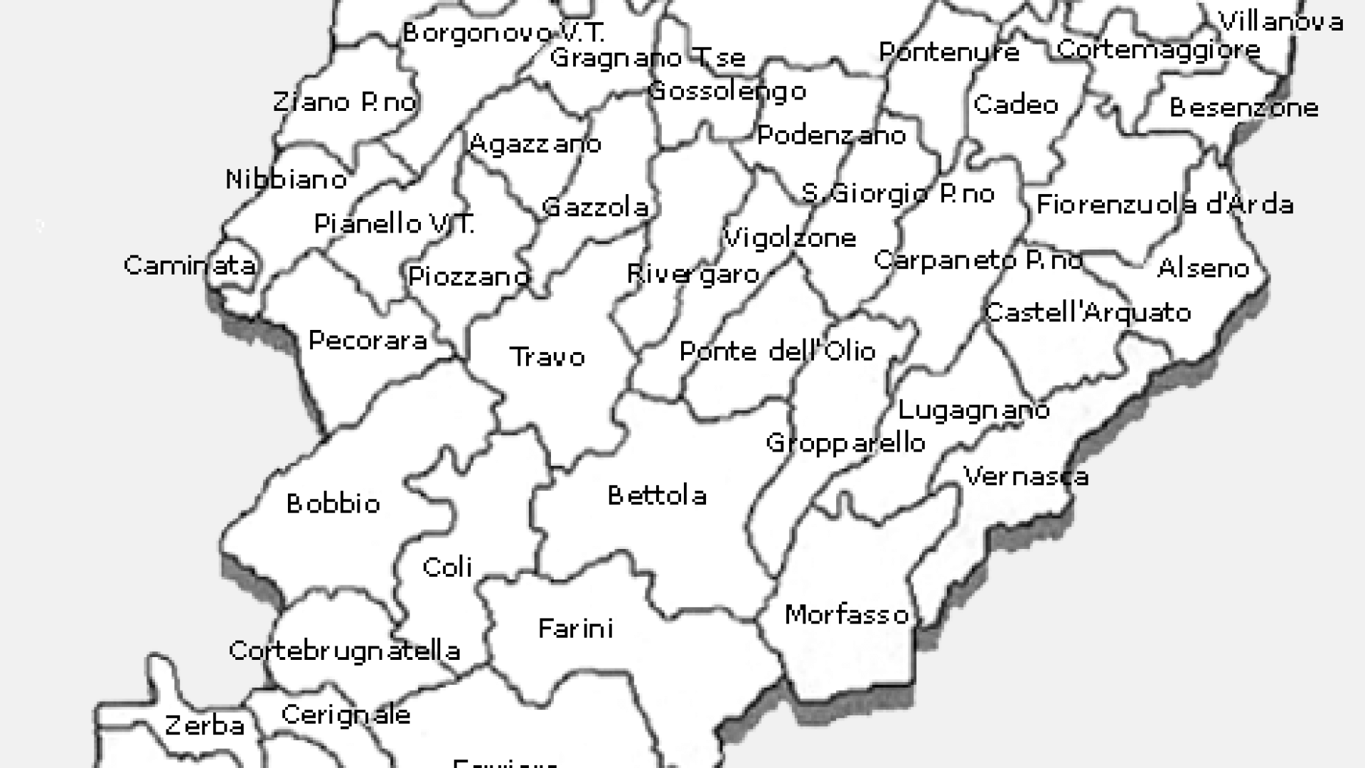 Fusione tra Comuni. Ok Pontedellolio e Vigolzone, Podenzano resta fuori