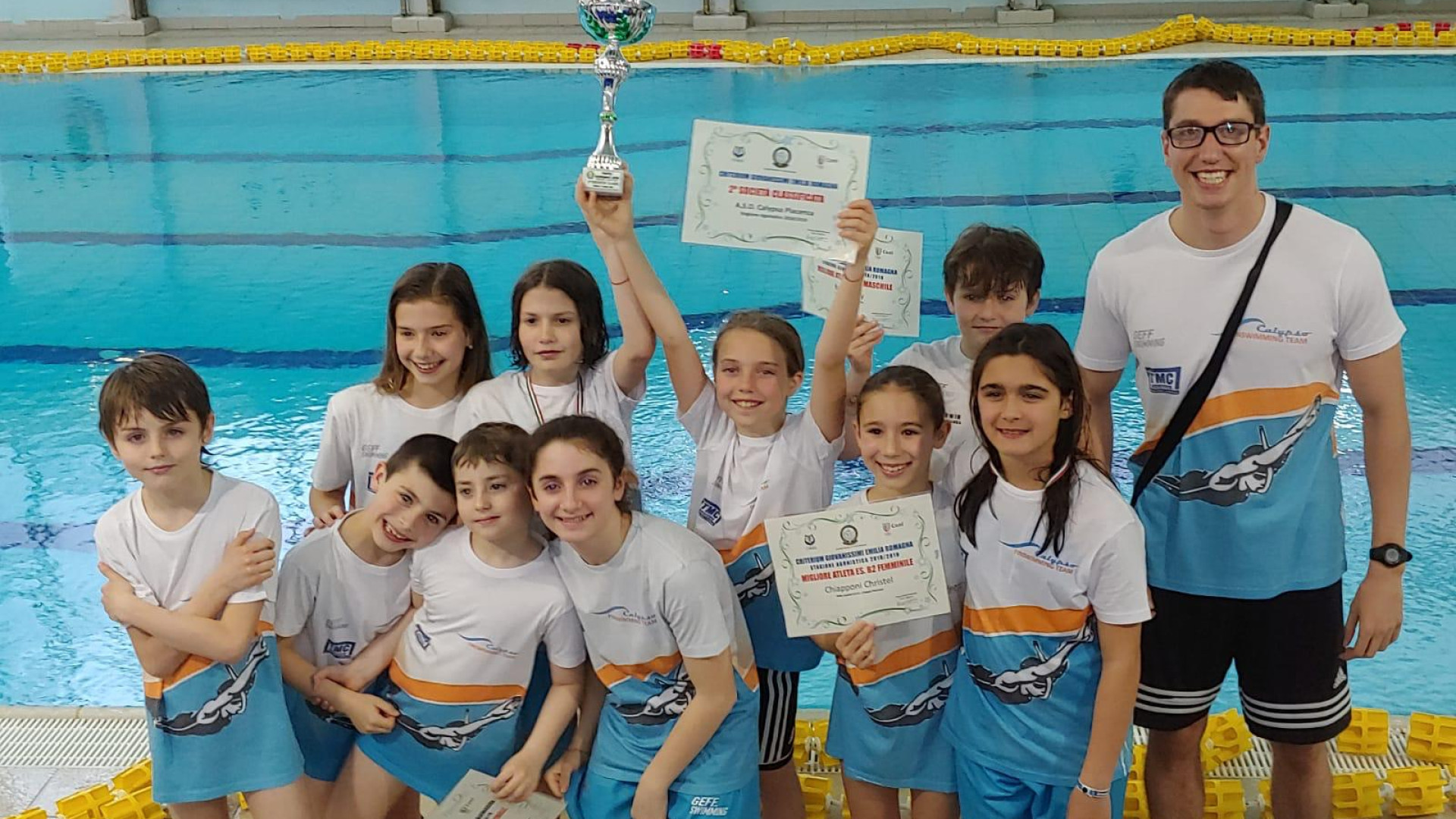Ottimo secondo posto della Calypso al Campionato regionale