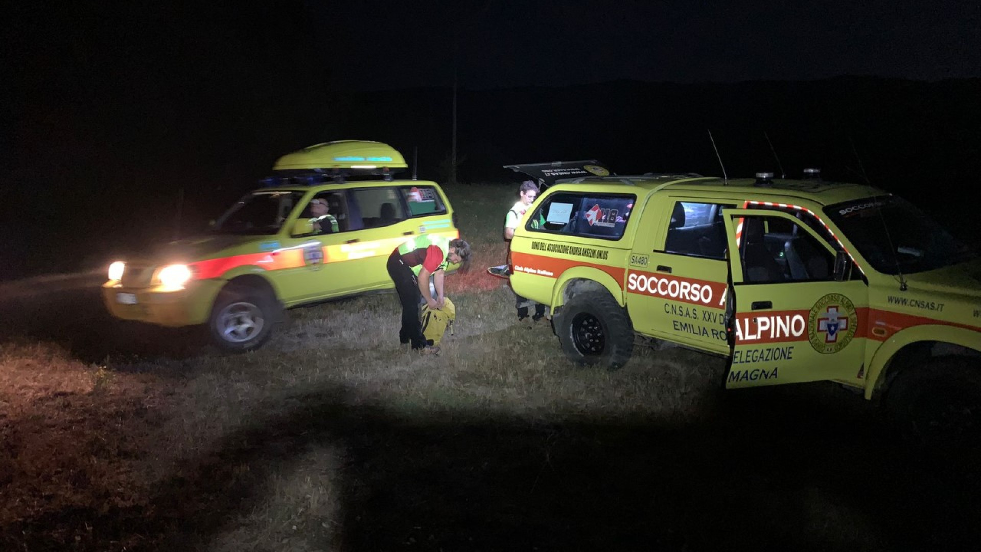 Ritrovata dopo una notte di ricerche la fungaiola di 74 anni dispersa a Piani D'aglio