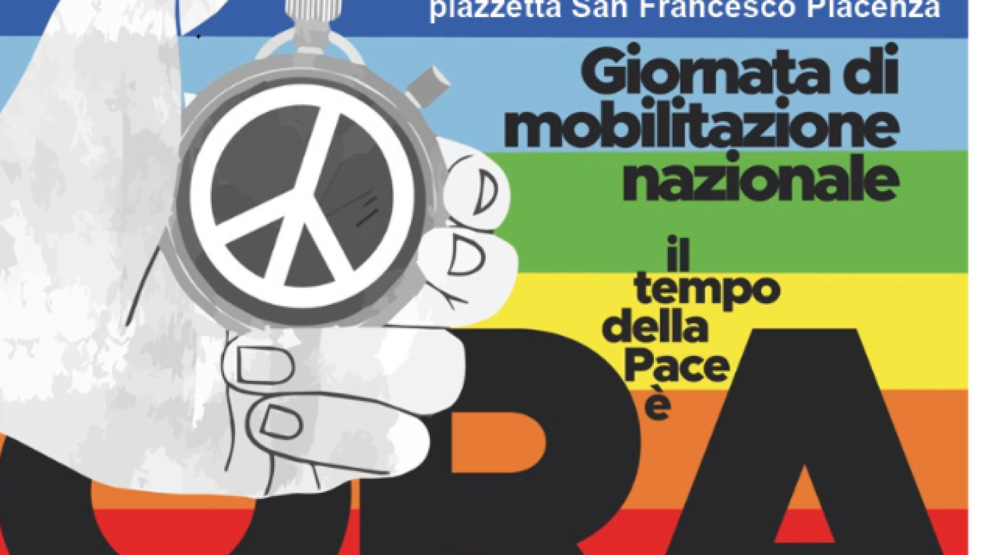 Giornata per i diritti umani, a Piacenza sit-in piazzetta San Francesco