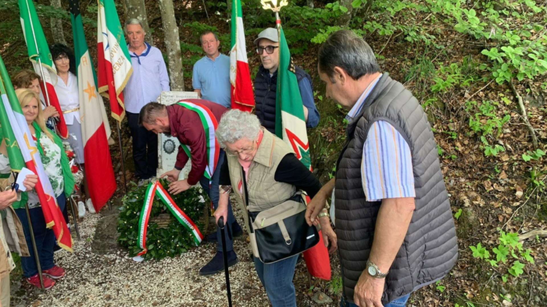 Sul Monte Lana una lapide in memoria dei partigiani trucidati dai nazifascisti