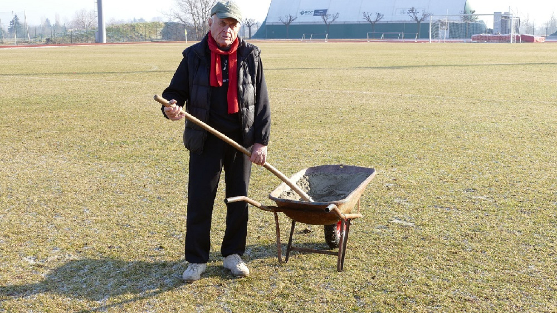 Luigi Dosi, il "custode di ferro": da 60 anni si occupa dello stadio Soressi