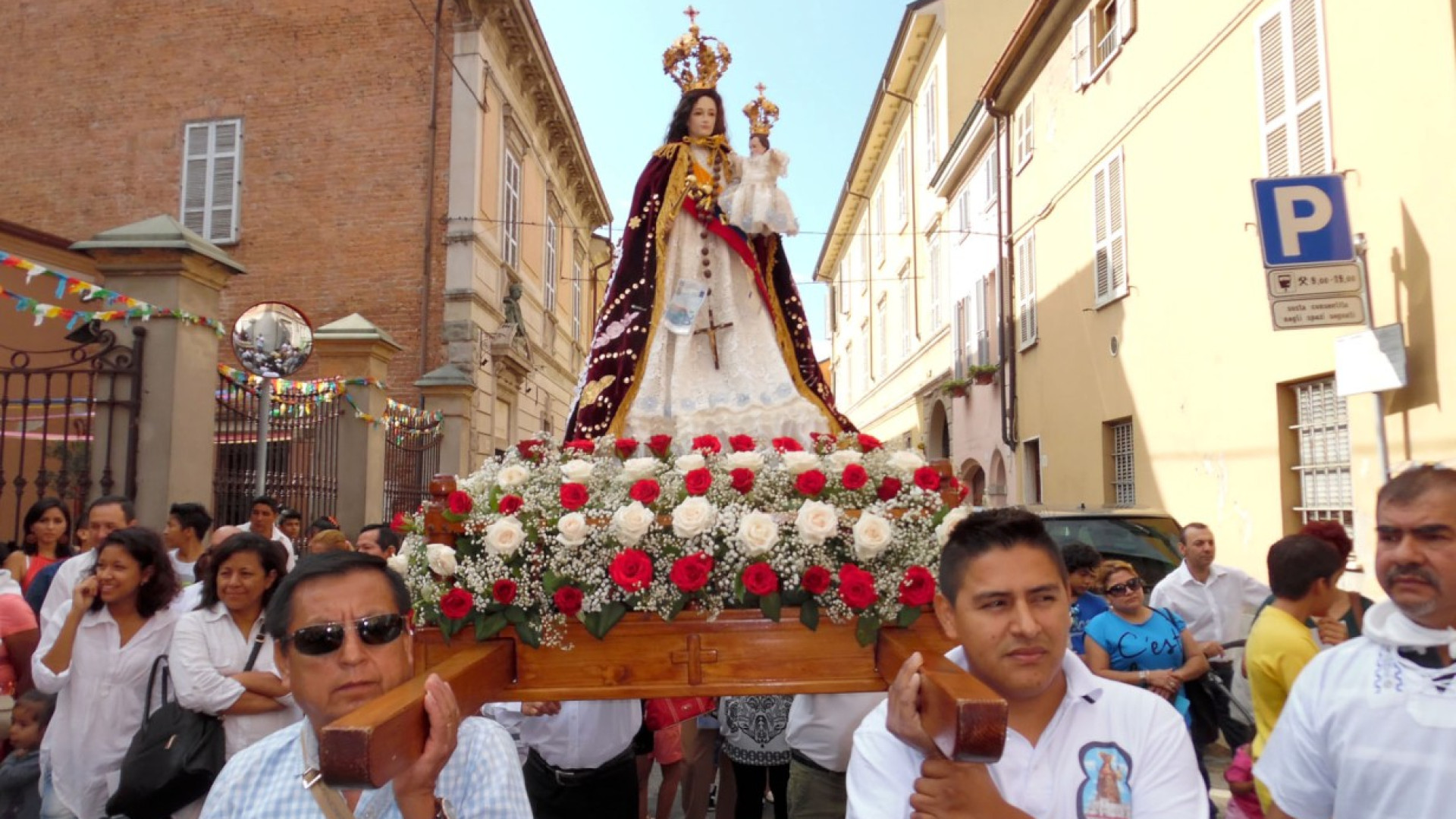 Niente processione con la Virgen del Cisne. In centro S.Rocco si festeggia lunedì