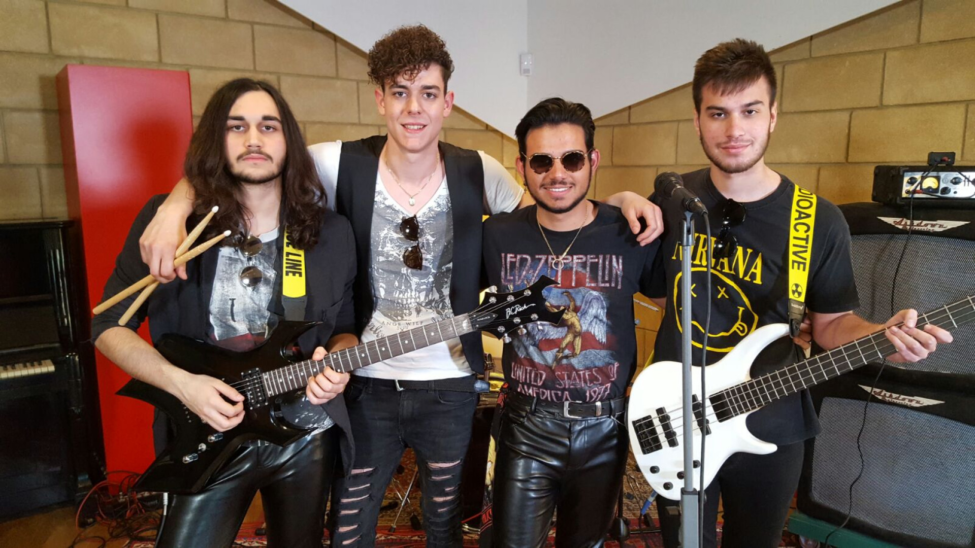 "Piacenza di no(t)te", gli Ultima Via: "In studio per registrare le nostre canzoni"