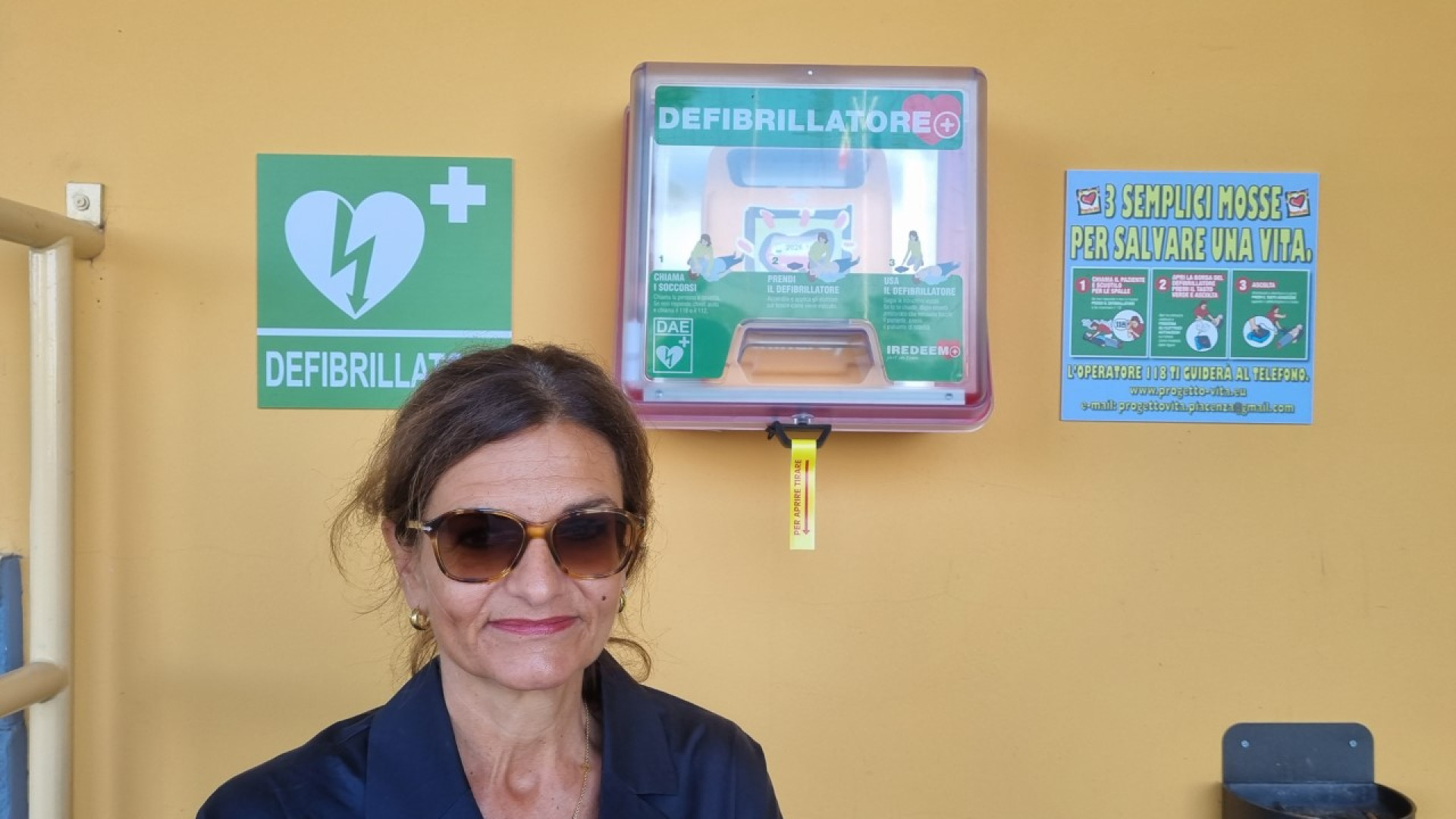 Progetto vita dona un terzo defibrillatore al carcere delle Novate. "Intesa ampia"