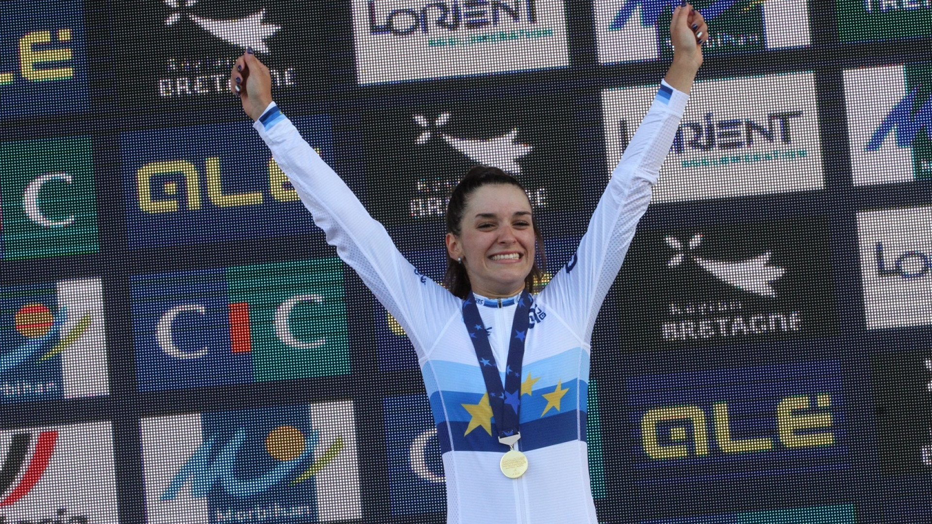 La "panterina" Eleonora Camilla Gasparrini vince l'Europeo su strada